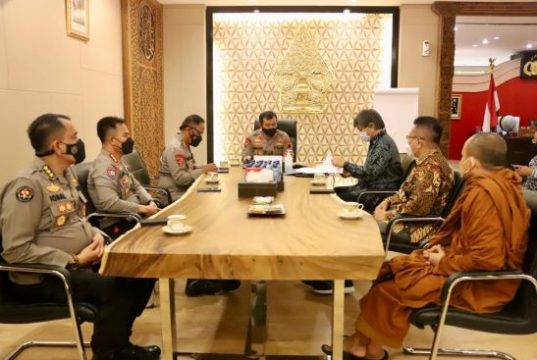 Kapolda Jateng Terima Audiensi Walubi dan Permabudhi