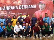 Menyambut Hari Jadi Wonogiri, Wabup Pimpin Tim dalam Pertandingan Bola Voli