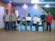 PT PLN Pusmanpro dan IZI Jateng Berbagi bersama Anak Yatim