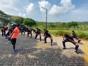 Kalapas Semarang Ajak Calon ASN Berlari Sejauh 4,5 Kilometer