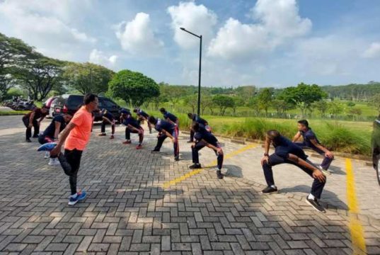 Kalapas Semarang Ajak Calon ASN Berlari Sejauh 4,5 Kilometer