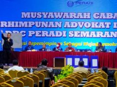Kairul Anwar Akhirnya Terpilih Menjadi Ketua Peradi Semarang Walau Sebelumnya Terjadi Kericuhan