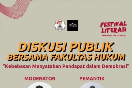 Konser Musik Akustik Ramaikan Diskusi Publik BEM USM
