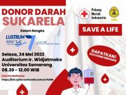 Dies Natalis Ke-35: USM Akan Gelar Donor Darah