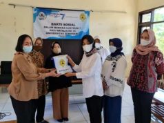 Peringati Lustrum Ke-7, Ibu-ibu USM Gelar Bakti Sosial