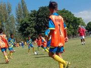 Eks Pemain PSSI Beri Coaching Clinic Bagi Pemain Sepak Bola Usia Dini