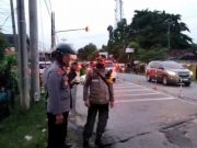 Kapolres Grobogan Turun Langsung Urai Kepadatan Lalu-Lintas di Penawangan