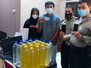 Suami-Istri Asal Bantul Ditangkap di Solo, Bawa Puluhan Liter Ciu
