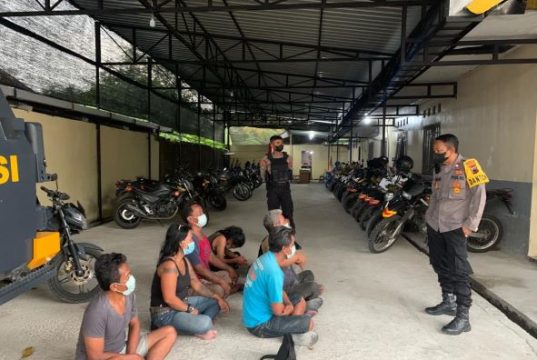 Tujuh Warga Timuran Diamankan Tim Sparta Polresta Surakarta