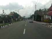 Arus Lalu Lintas di Wonosobo Masih Lengang
