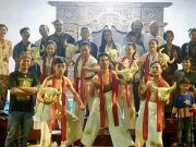 Kapal Lintas Benua Arka Kinari Singgah di Teluk Pacitan