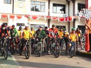 Komunitas Fun Bike Wonogiri Dukung Sukses Gowes Massal Bhayangkara