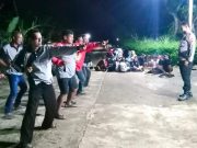 Petugas Kamling Ngadirojo Wonogiri Dilatih Bela Diri Polri