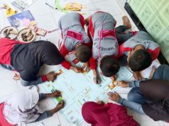 JRCS dan PMI Beri Edukasi Bencana Kepada Siswa SDN 1 Tanggulangin