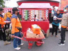 Pandemi Covid Belum Berakhir, Ini yang Dilakukan BPBD Wonogiri di Event CFD