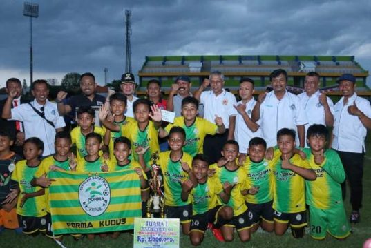 SSB PORMA Juarai Festival SSB Bupati Kudus Cup U-12