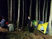 Setelah Doa Bersama, Bupati Pacitan Bermalam di Hutan Pinus
