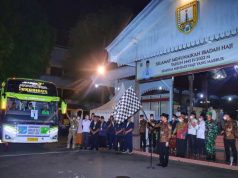 Bupati Kudus Lepas Keberangkatan Calon Jamaah Haji di Pendapa