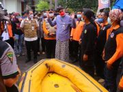 Ratusan Relawan BPBD se Jateng Gelar Latihan Gabungan di Kudus
