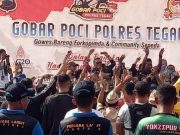 Hujan Hadiah dan Doorprize Warnai Gowes Bareng Poci Polres Tegal