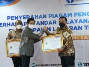 Kemenkumham Raih Penghargaan Predikat Kepatuhan Tinggi Standar Pelayanan Publik 2021