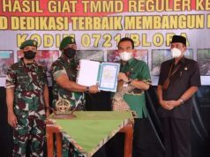TMMD Reguler ke-113 Kodim Blora Resmi Ditutup, Danrem 073/MKT: Inilah Sinergitas TNI-Polri dan Pemerintah