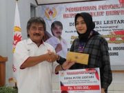 KONI Temanggung Beri Penghargaan pada Dinda Putri Lestari