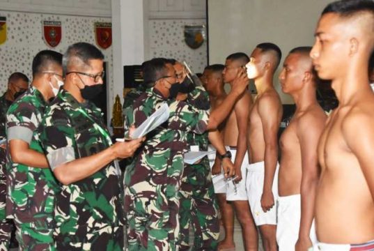 Pimpin Sidang Parade, Kasdam Tekankan Seleksi Akmil Harus Objektif dan Transparan