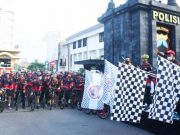 Kasdam IV/Diponegoro Hadiri Pelaksanaan Sepeda Gembira Peringatan Hari Bhayangkara Ke-76 Polda Jateng