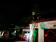 Diduga Listrik Konslet, Kios dan Warung Terbakar