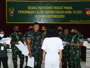 Tekankan Seleksi Akmil Dilaksanakan Secara Jujur dan Objektif. Pangdam IV/Diponegoro : Tindak Tegas Oknum Panitia yang Bermain
