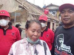PDIP Kota Tegal Rehab Rumah Janda Sutati