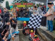 Wisata Tubing di Bantaran Kali Kota Diresmikan
