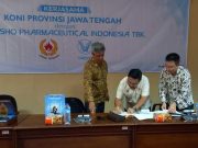 KONI Jateng Jalin MoU dengan PT Taisho Pharmaceutical Indonesia