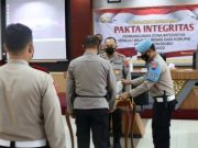 Menuju WBK, Polres Wonosobo Tandatangani Pakta Integritas