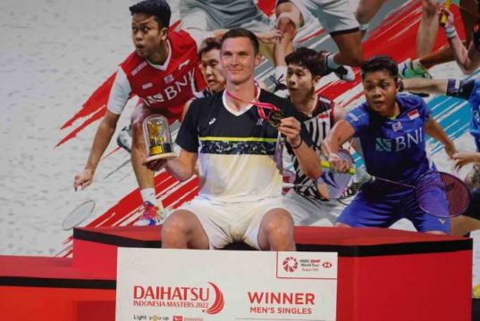 Axelsen Juara Daihatsu Indonesia Masters 2022