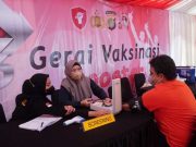 PP PBSI-Polda Metro Buka Gerai Vaksinasi Booster di Istora Senayan