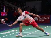 Ginting Kalah Lagi dari Axelsen
