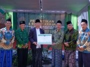 MWC NU Kepil Launching Pesantren Pelajar Al-Haq Madani NU