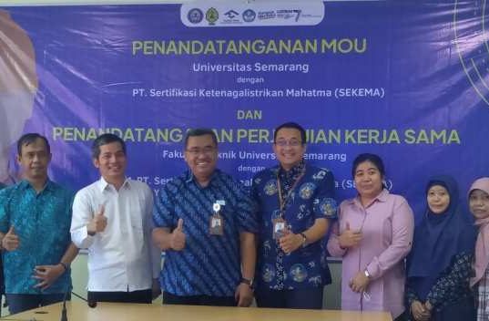 FT USM Kerja Sama dengan PT Sekema, PT Yodya Karya, dan PII