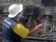 Banyaknya Pengunjung Naik Ke Candi Sebabkan Batuan Candi Borobudur Aus batuan candi