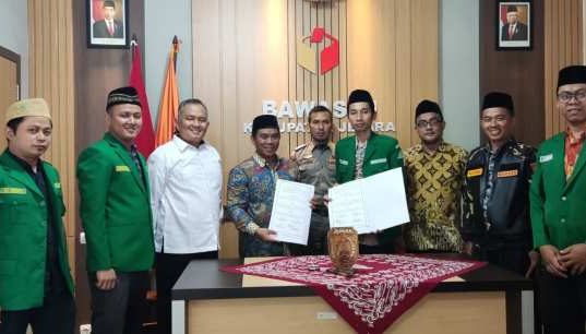 Bawaslu dan GP Ansor Jepara Sepakat Kerjasama dalam Pengawasan Partisipatif Pemilu