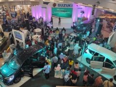 Launching All New Ertiga Hybrid Diserbu Pengunjung
