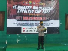 Bulutangkis Kapolres Cup 2022 Polres Klaten Diikuti 180 Peserta