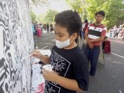 Unik, Ini yang Dilakukan Mahasiswa DKV Peringati Dies Natalis ISI Surakarta