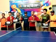 Ini Hasil Turnamen Tenis Meja Top Motor Cup-I Sukoharjo
