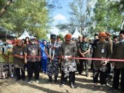 Bupati Bersama Danlanal Cilacap Buka Gerebeg Besar Pantai Laguna
