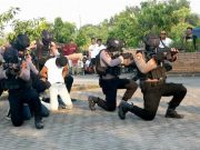 Satuan Sabhara Polres Wonogiri ‘Membebaskan’ Sandera