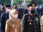Wakil Bupati Ikuti Upacara Hari Bhayangkara ke-76 Secara Virtual
