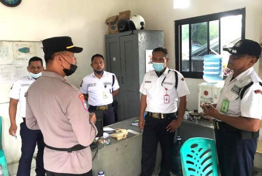 Ini yang Dilakukan Polres Wonogiri Saat Lakukan Gaktibplin Satpam